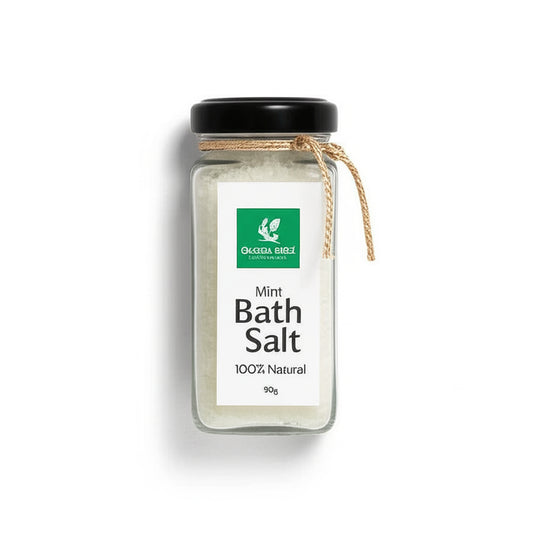 Omega Bliss Bath Salt 90g - Mint: Rejuvenate Your Senses, Naturally